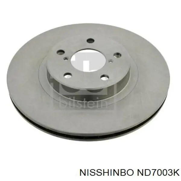 ND7003K Nisshinbo freno de disco delantero