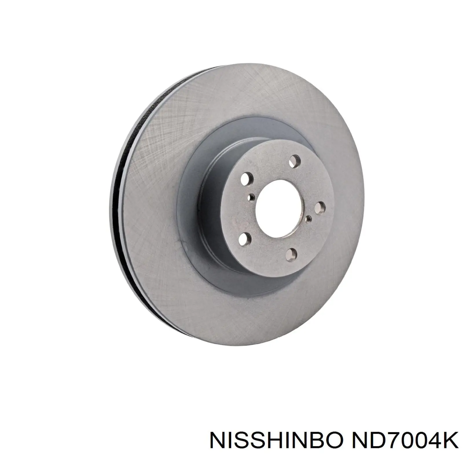 ND7004K Nisshinbo disco de freno delantero