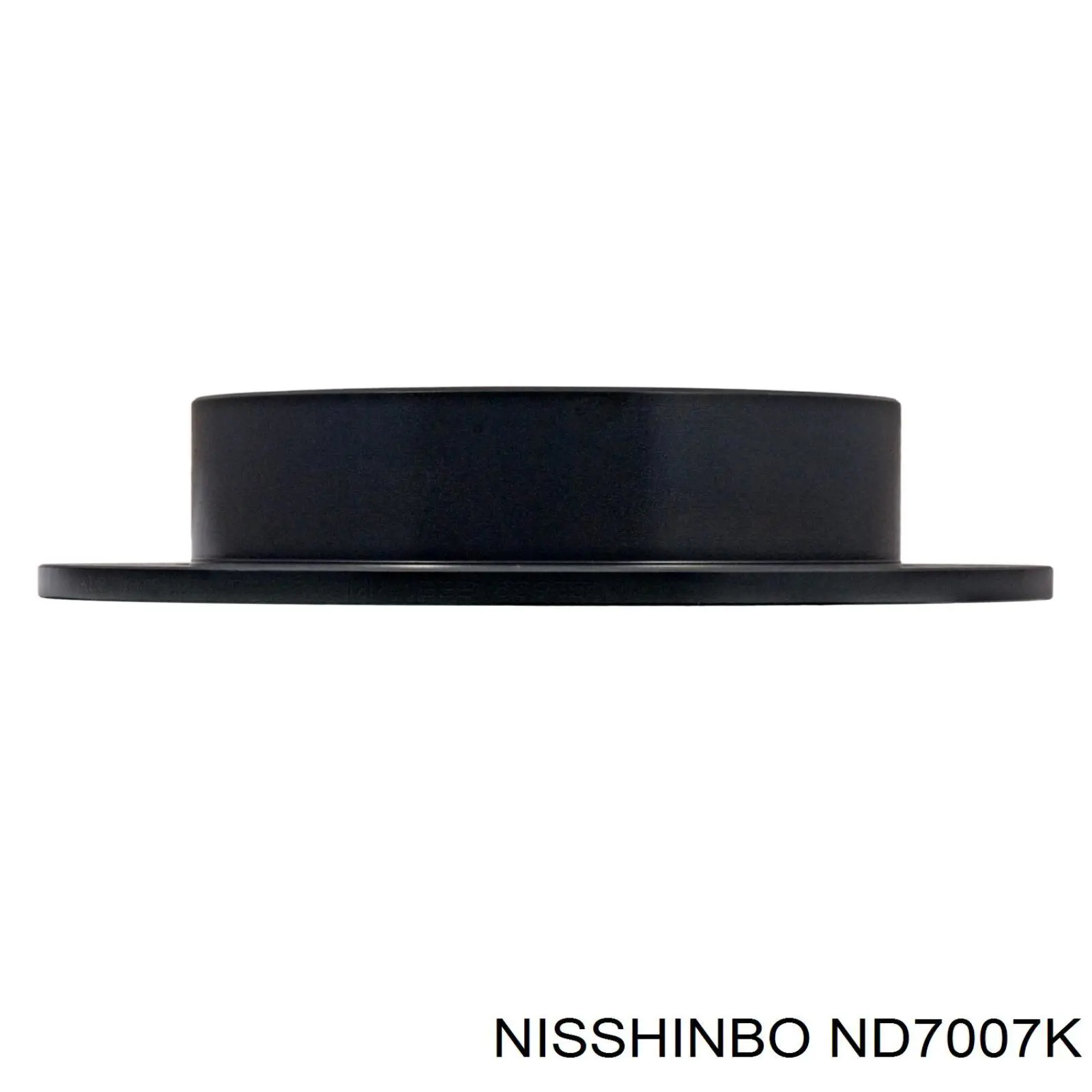 Disco de freno trasero Nisshinbo ND7007K precio, desde 55,18 EUR
