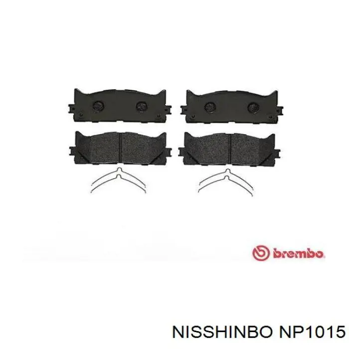 Pastillas freno delanteras Nisshinbo NP1015 precio, desde 29,08 EUR