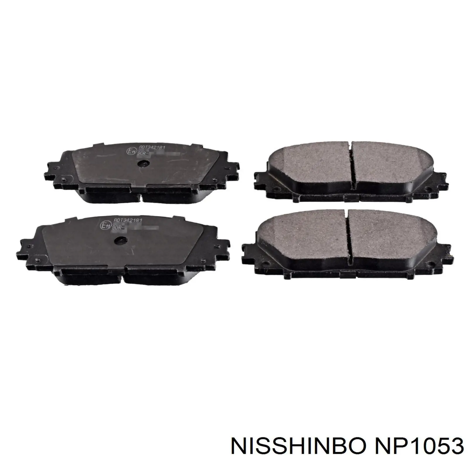 Pastillas freno delanteras Nisshinbo NP1053 precio, desde 23,26 EUR