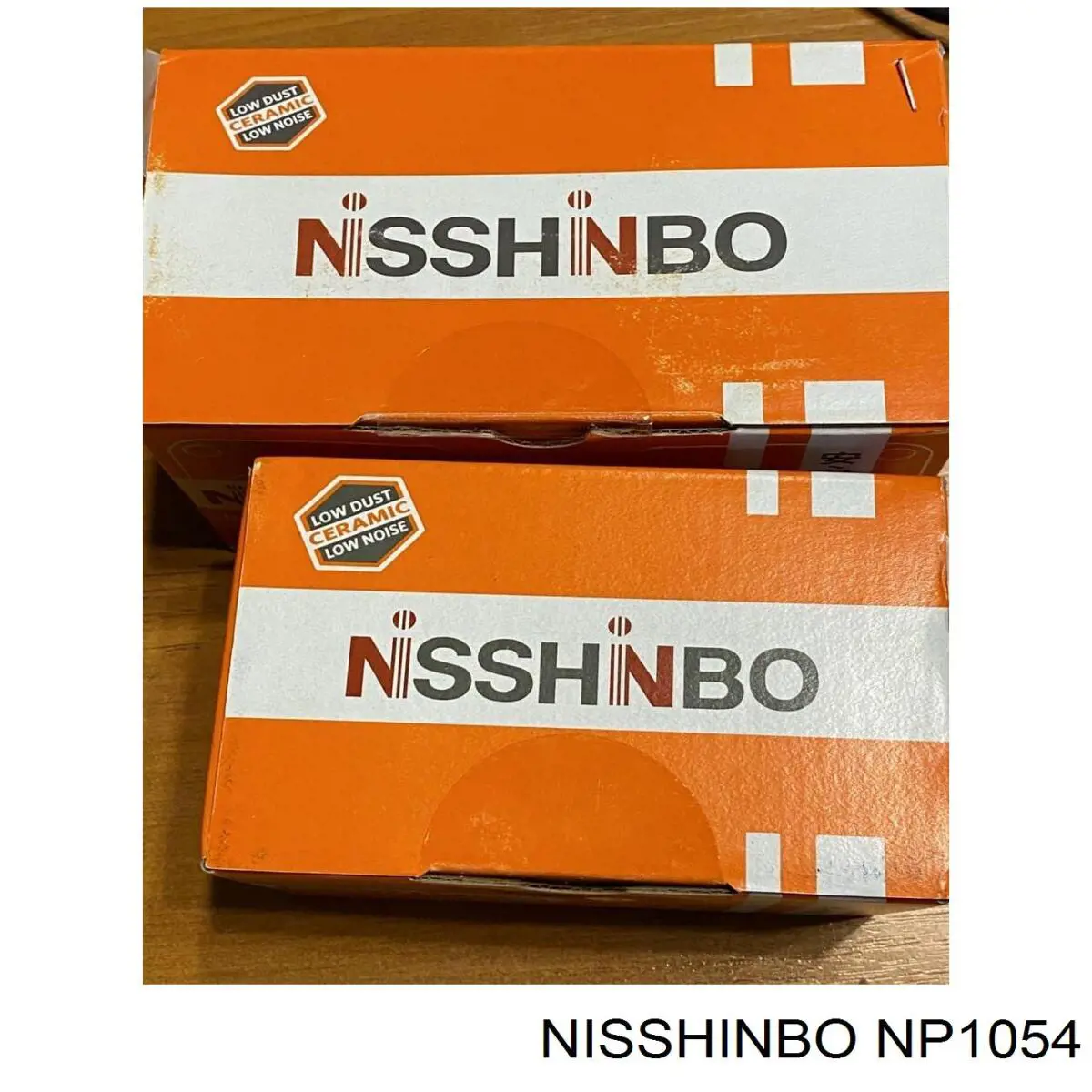 NP1054 Nisshinbo pastillas de freno delanteras