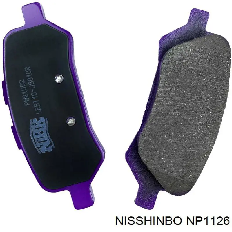 Comprar PP2003AF Japan Parts Pastillas de freno traseras