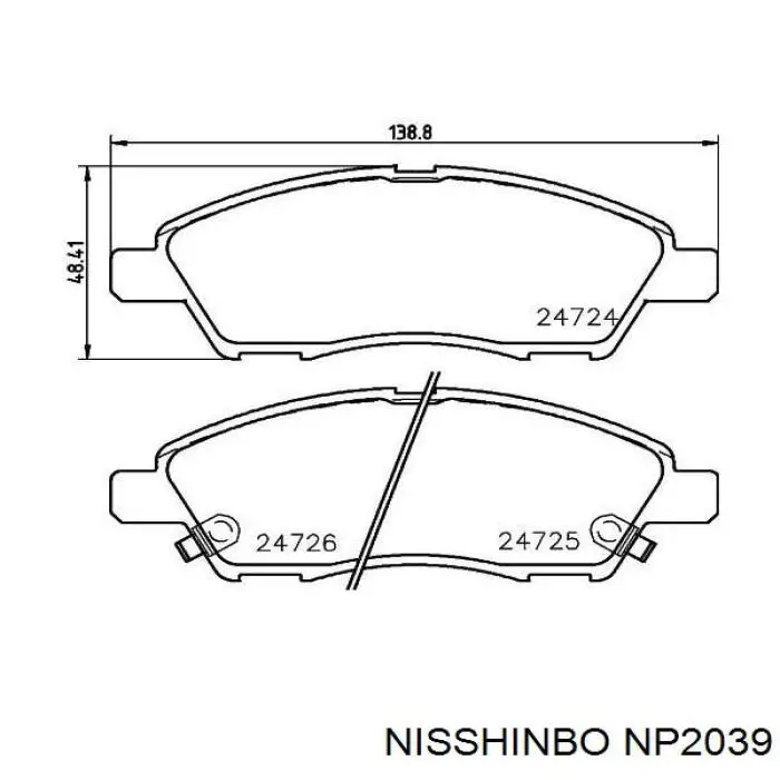 Comprar D10601HL0B Nissan/Infiniti Pastillas delanteras de freno