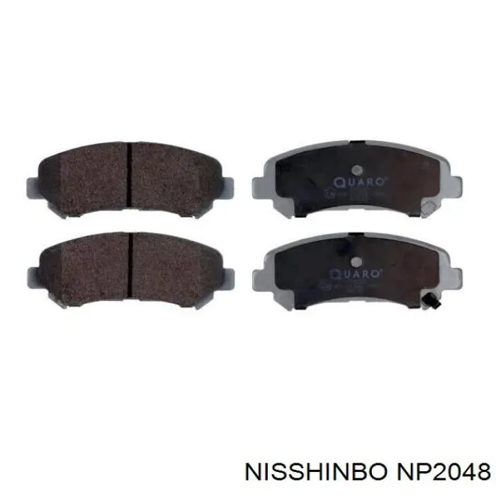 Pastillas freno delanteras Nisshinbo NP2048 precio, desde 25,14 EUR