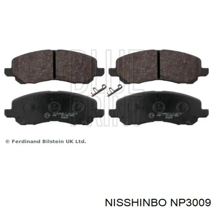 Pastillas freno delanteras Nisshinbo NP3009 precio, desde 25,04 EUR