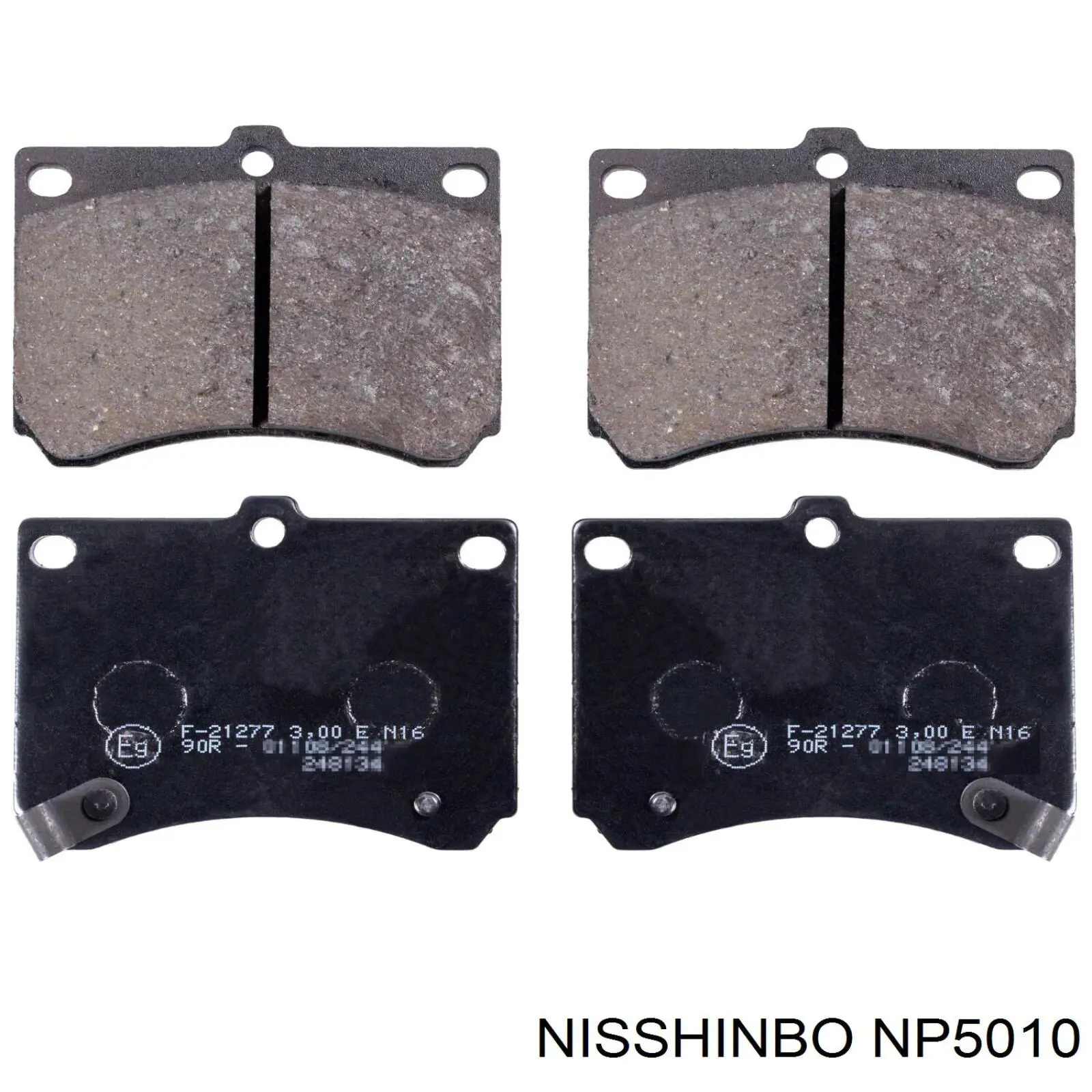 Pastillas de freno delanteras Mazda 323 BA