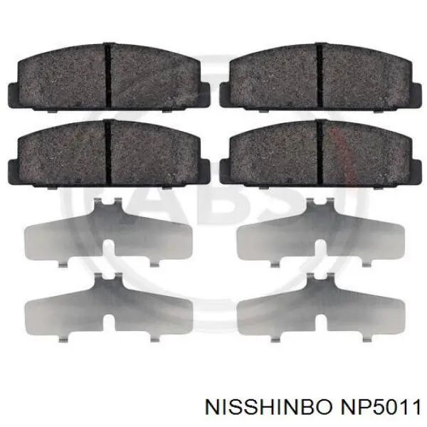 Pastillas traseras de freno Nisshinbo NP5011 precio, desde 19,33 EUR