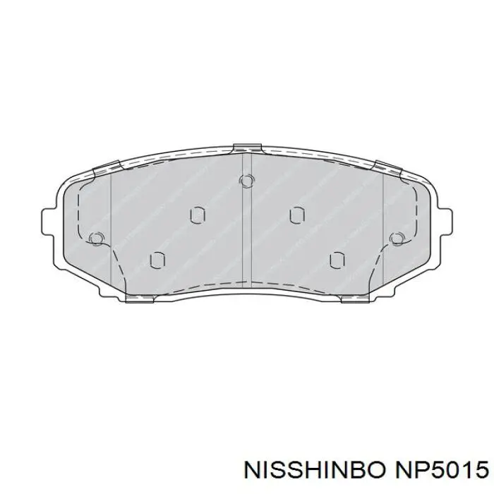 Pastillas freno delanteras Nisshinbo NP5015 precio, desde 20,92 EUR