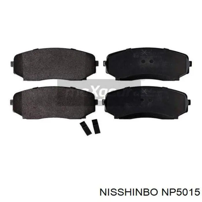 Comprar NP5015 Nisshinbo Pastillas delanteras de freno