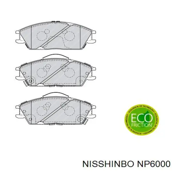 Pastillas de freno 5810124B00 Hyundai/Kia