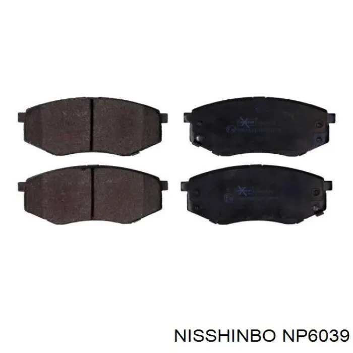 Pastillas freno delanteras Nisshinbo NP6039 precio, desde 28,65 EUR