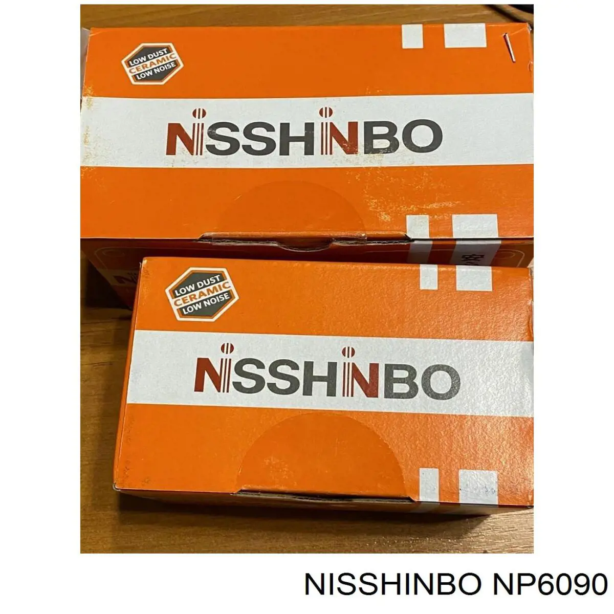 NP6090 Nisshinbo pastillas de freno delanteras