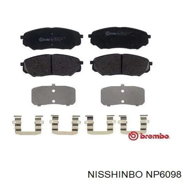 Pastillas de freno delanteras KIA Sorento 3 C5, UM