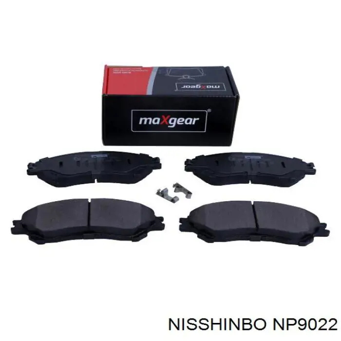 NP9022 Nisshinbo Pastillas delanteras
