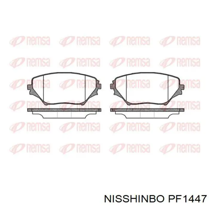 Pastillas de freno delanteras Toyota RAV4 2 XA2