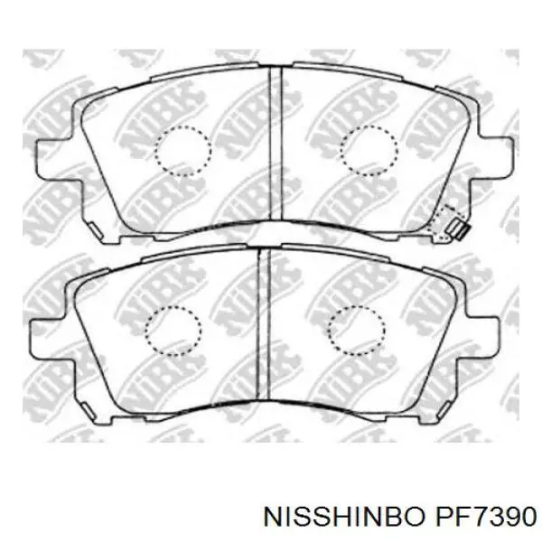 Pastillas de freno delanteras Subaru Legacy 3 BE, BH
