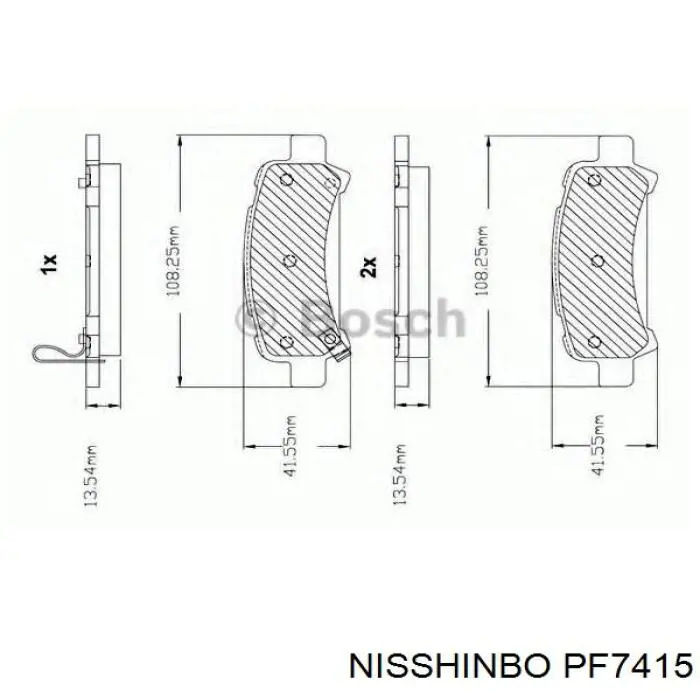 PF7415 Nisshinbo
