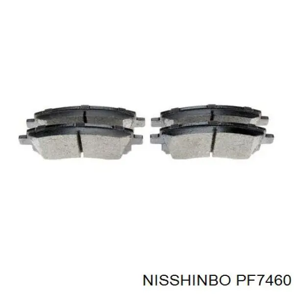 Pastillas de freno delanteras Subaru Impreza 3 GH