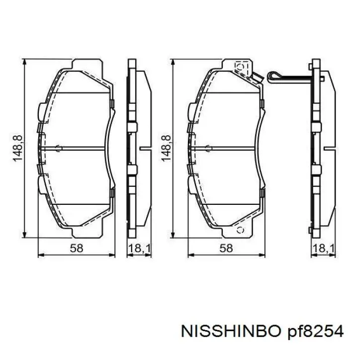 Pastillas de freno delanteras Honda CR-V 1 RD