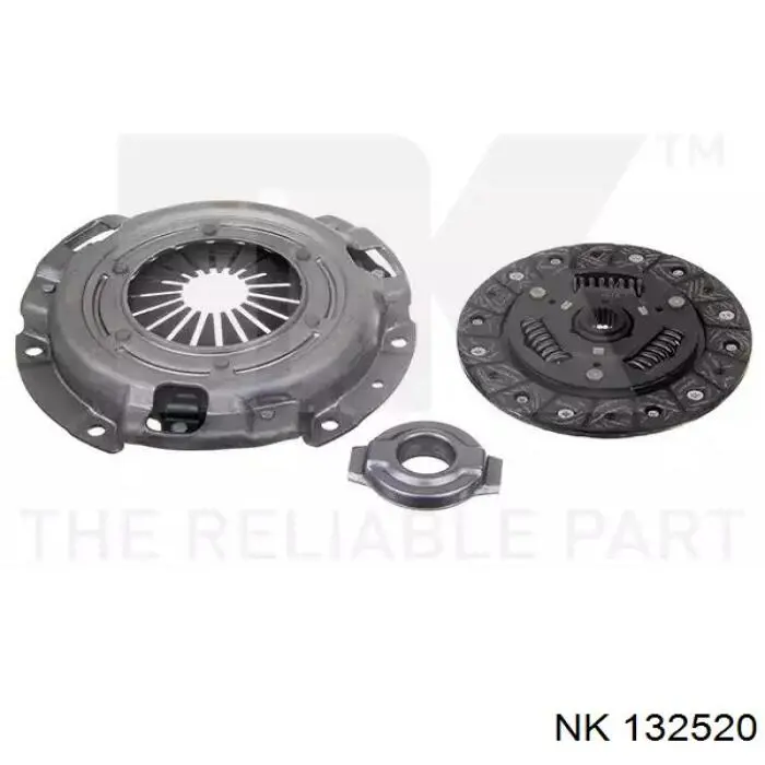 Kit de embrague (3 partes) Ford Fiesta GBFT