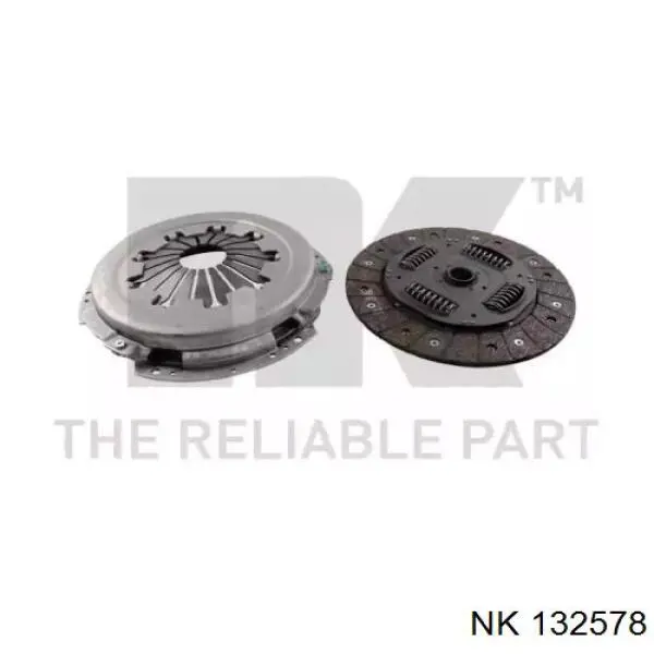 132578 NK kit de embrague (3 partes)