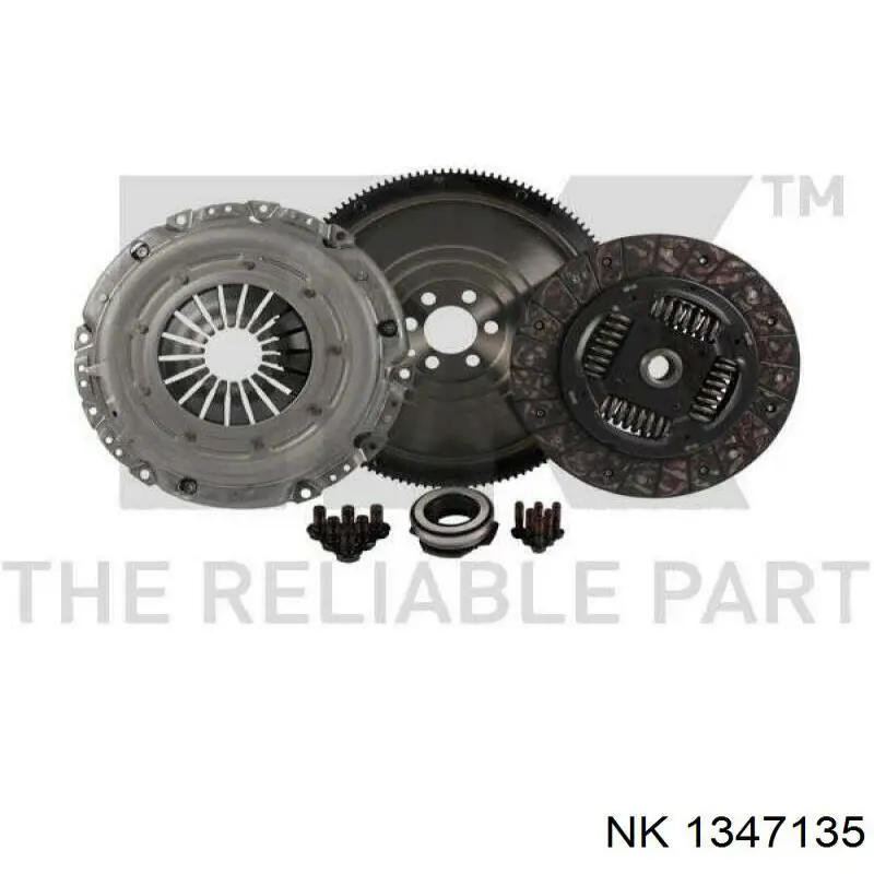 1347135 NK volante motor