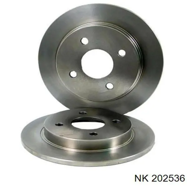 Disco de freno trasero Ford Sierra 1 GBC