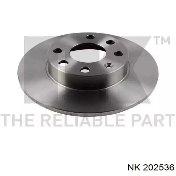 Disco de freno trasero Ford Sierra 1 GBC