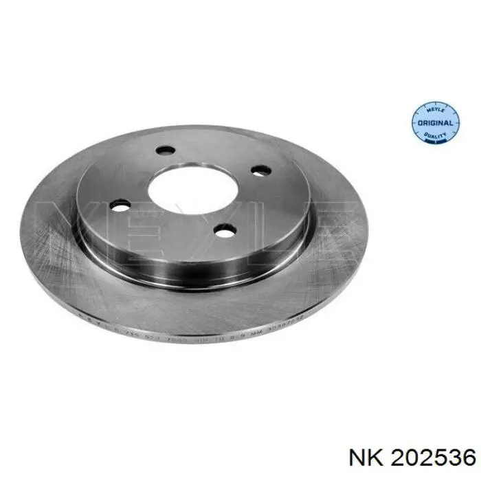 Disco de freno trasero Ford Sierra 1 GBC