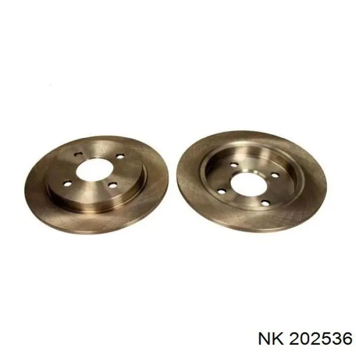 Disco de freno trasero Ford Sierra 1 GBC