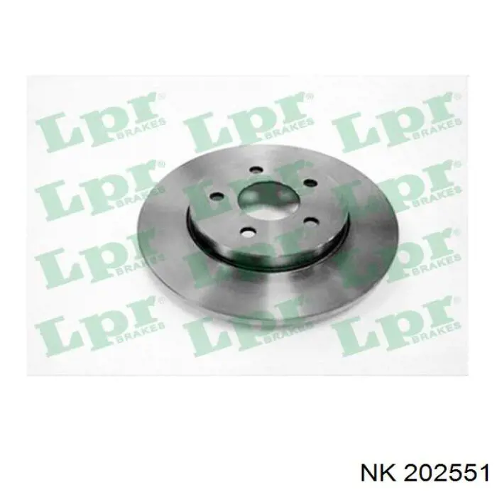 Disco de freno trasero Jaguar X-type CF1