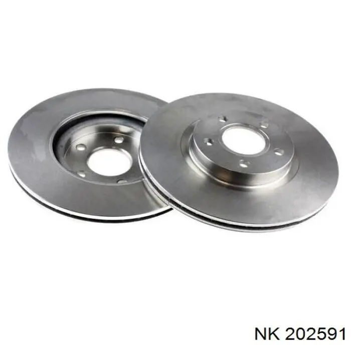 Freno de disco delantero Volvo V40 525, 526