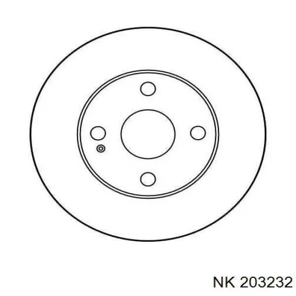 Freno de disco delantero Mazda 323 BG