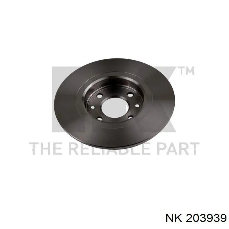 Disco de freno delantero NK 203939