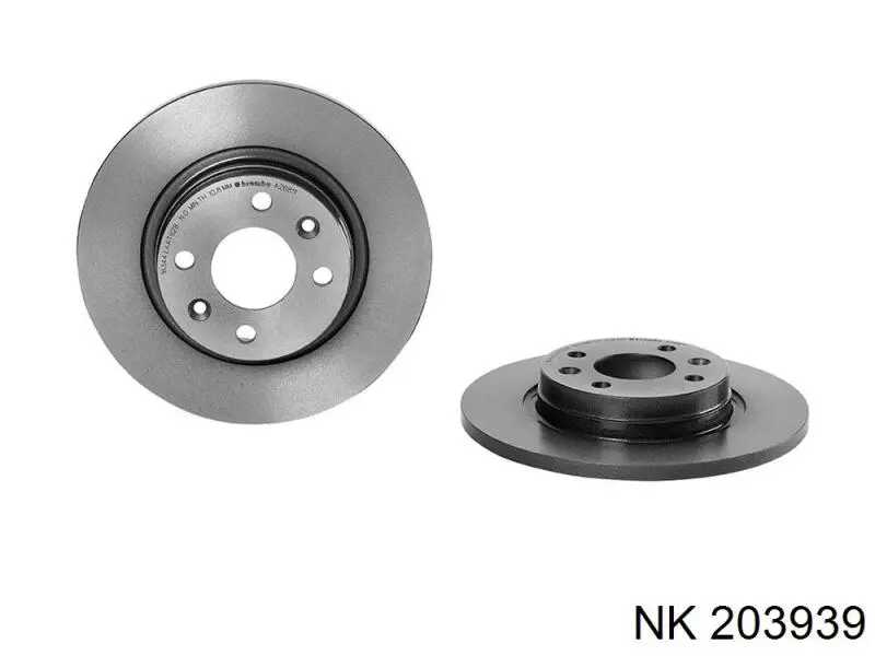 Comprar 203939 NK Freno de disco delantero