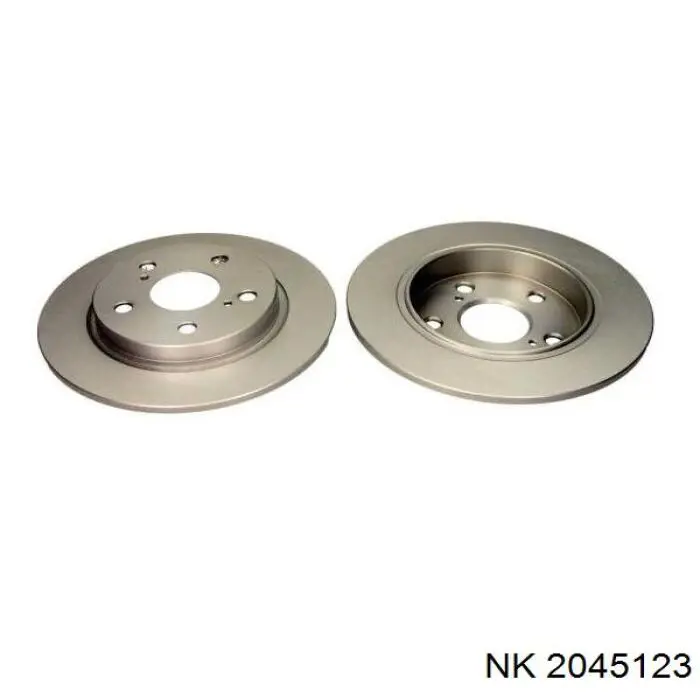 Disco de freno trasero Toyota Auris E15