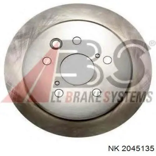 Comprar 2045135 NK Disco de freno trasero