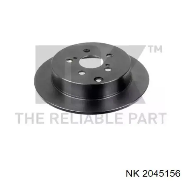 Disco de freno trasero Toyota Prius NHW20