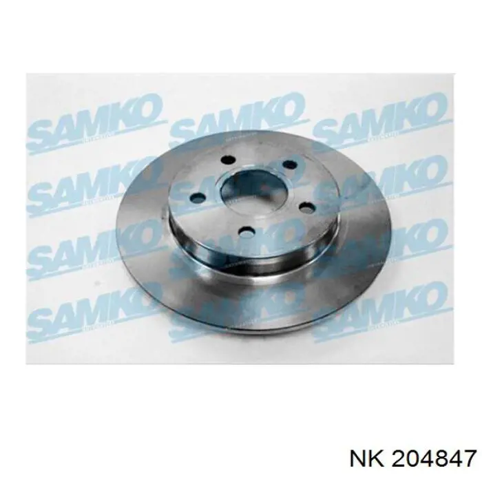 Disco de freno trasero Volvo V40 525, 526