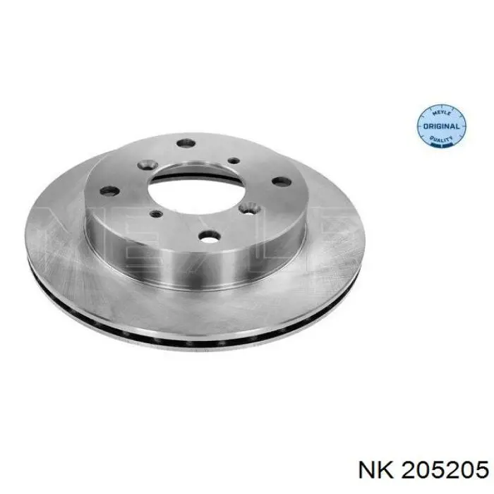 Disco de freno delantero Japan Parts DI806C