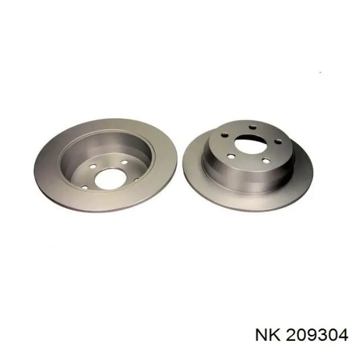 Disco de freno trasero Jeep Cherokee 2 XJ