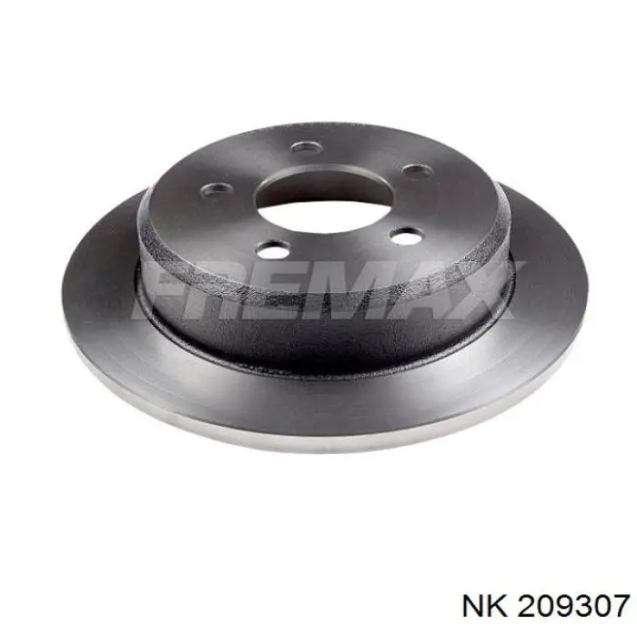 Disco de freno trasero DP995C Japan Parts