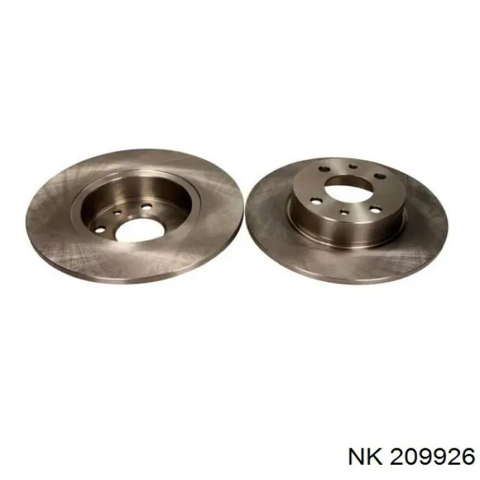 Disco de freno trasero Alfa Romeo 147 937