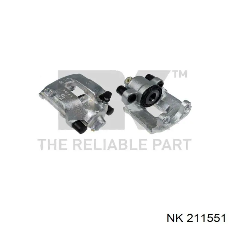 211551 NK pinza de freno trasera izquierda