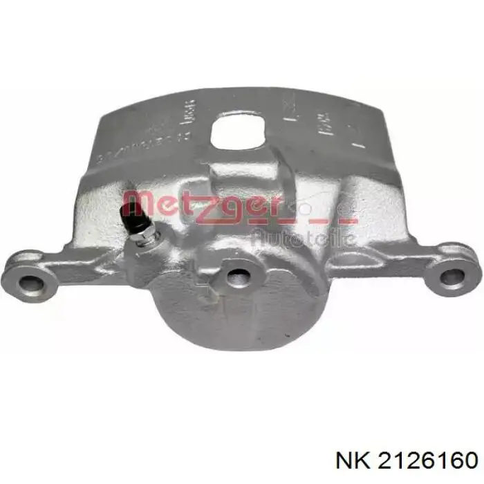 Pinza de freno, Eje delantero derecha ABS 630402