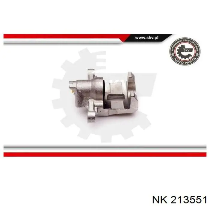 Pinza de freno trasera izquierda 99888 Asam