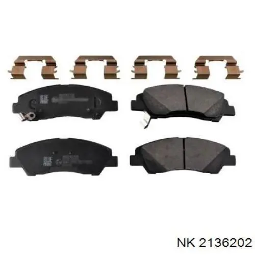 Pinza de freno delantera derecha 2136202 NK