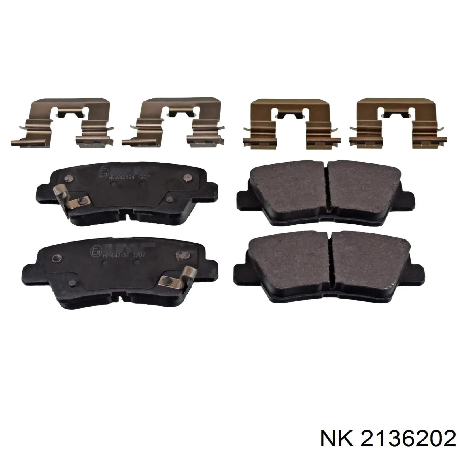 Pinza de freno delantera derecha NK 2136202 precio, desde 47,92 EUR