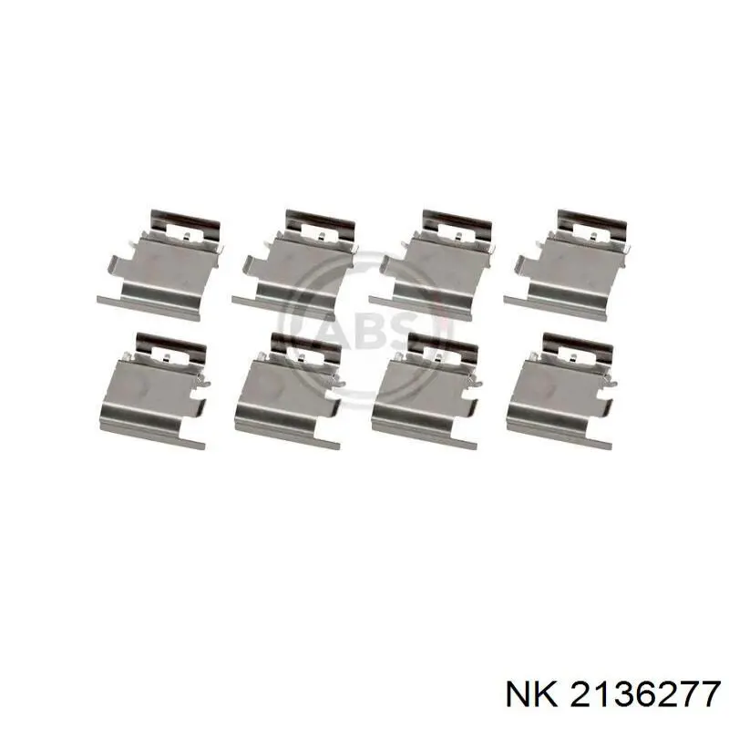 Pinza de freno trasera izquierda 2136277 NK